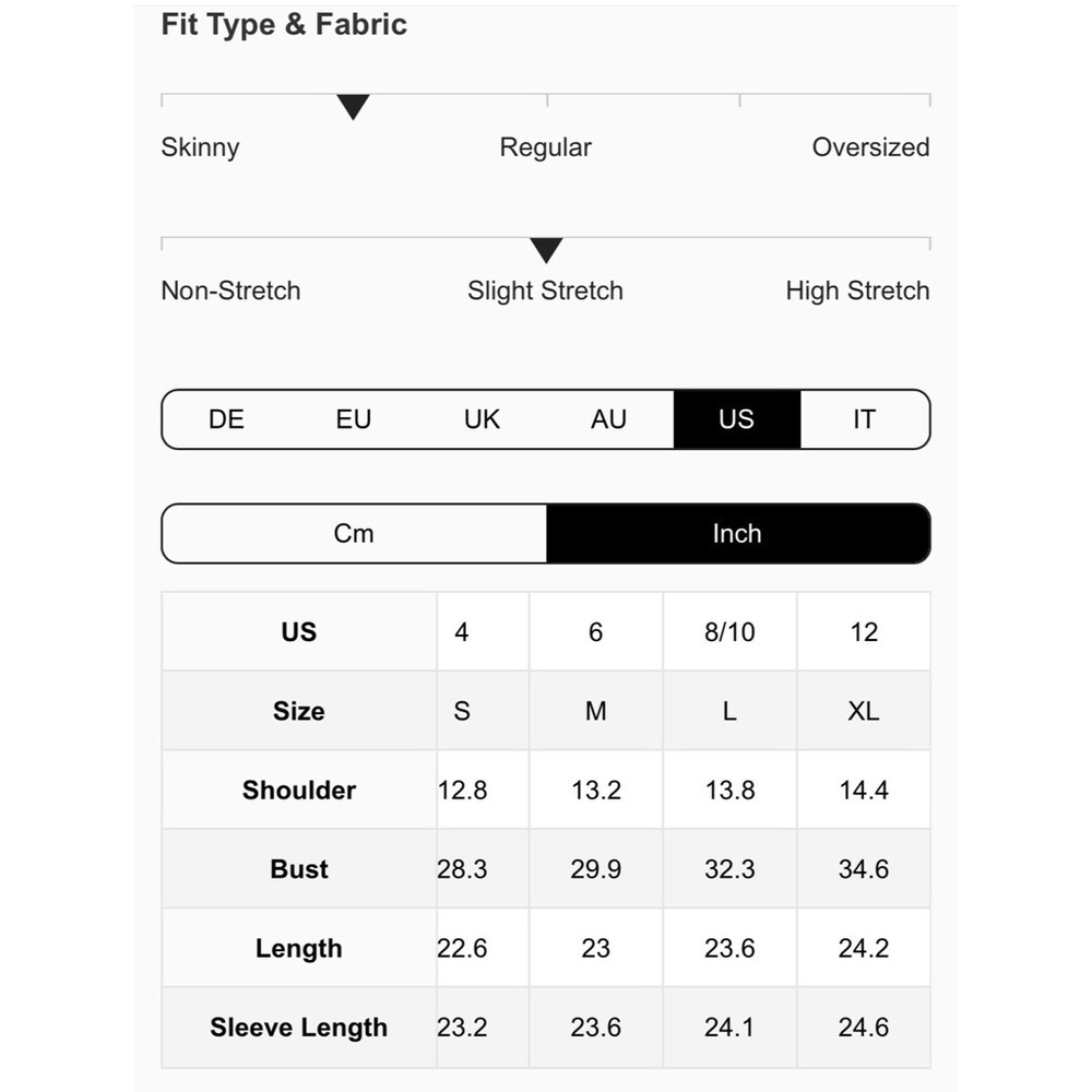 Basic High Neck Fitted Tee - Picture 6 of 6